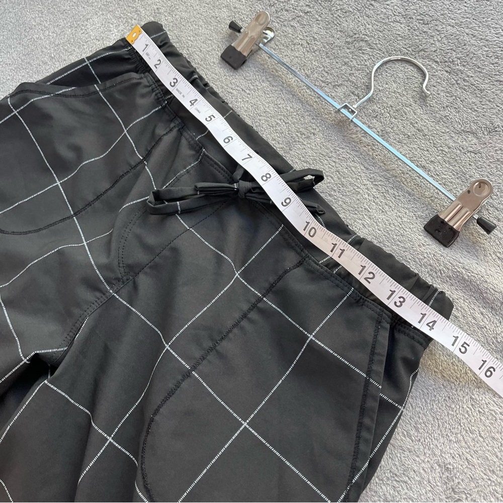 Albion Destination Nylon Stretch Joggers in Black Windowpane size Small - Picture 7 of 9